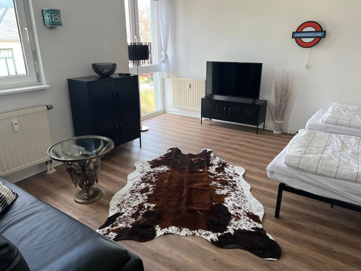 Stylische Ferienwohnung Gratis Wifi Naehe Bahnhof 츠비카우 외부 사진